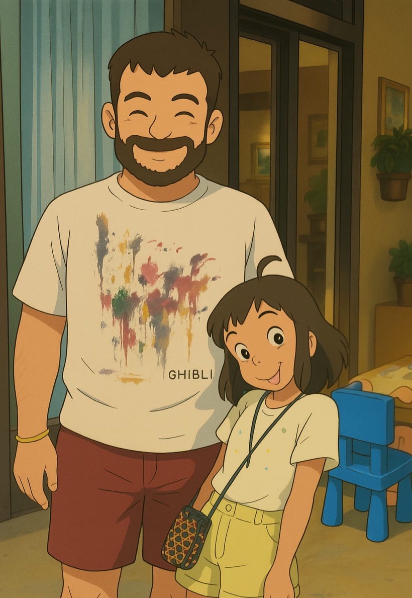 Angad and his daughter